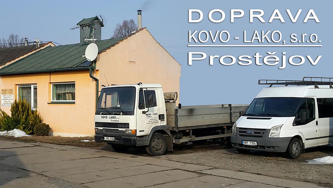 vlastní doprava kovo lako